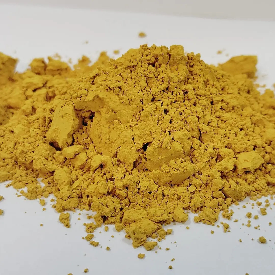 Pigmento amarillo oscuro
