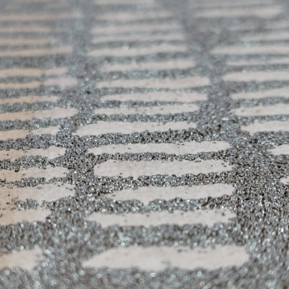 Granilla metálica decorativa cerámica artesana efectos