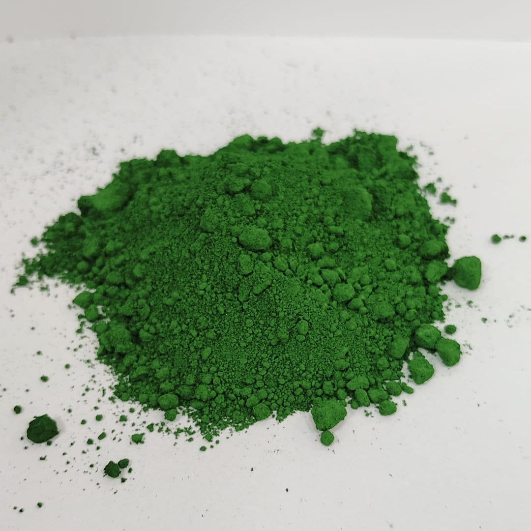 Oxido de cromo verde decoración efectos esmaltes