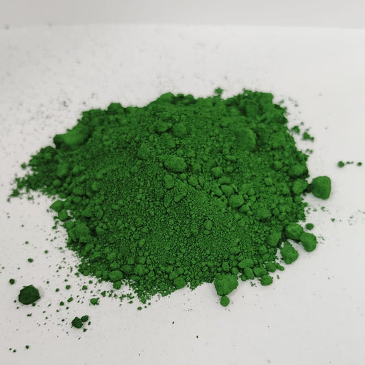 Oxido de cromo verde decoración efectos esmaltes