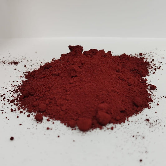 Oxido de hierro rojo pottery  red iron oxide Valencia cerámica